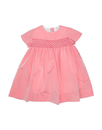 RRP €155 LITTLE BEAR Smock Dress Size 12M Bow Back Made in Italy gallery photo number 1