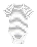MORI Body Size 0-3M Striped Short Sleeve gallery photo number 1