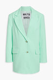 RRP€350 WALTER BAKER Kira Oversized Blazer Jacket Size XL Lined Single-Breasted gallery photo number 3