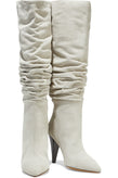 RRP €750 IRO BAILEY Leather Knee High Boots US5.5 EU36 UK3.5 Made in Portugal gallery photo number 2