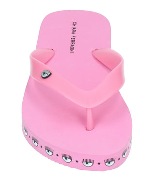 CHIARA FERRAGNI Flip-Flop Sandals US9-10 UK6-7 EU39-40 Pink Flirting Eye