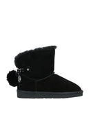 RRP €135 CAFENOIR Suede Leather Winter Boots EU 40 UK 7 US 10 Faux Fur Lined gallery photo number 2
