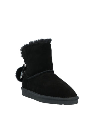 RRP €135 CAFENOIR Suede Leather Winter Boots EU 40 UK 7 US 10 Faux Fur Lined gallery photo number 3