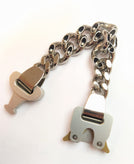 RRP €340 1017 ALYX 9SM HERO 4X Chain Bracelet Cut Out Chain Links Buckle Closure gallery photo number 9