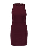 RRP €240 HALSTON HERITAGE Sheath Dress Size US 8 / M-L Fully Lined Crew Neck gallery photo number 1