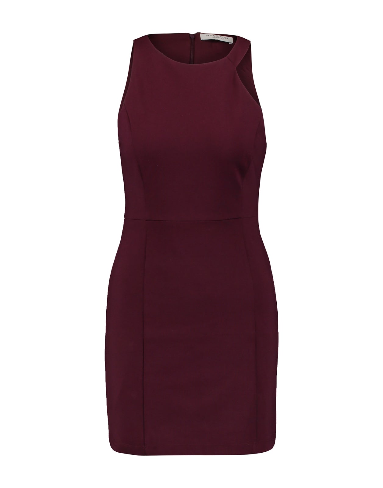RRP €240 HALSTON HERITAGE Sheath Dress Size US 8 / M-L Fully Lined Crew Neck gallery main photo