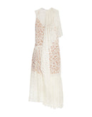 RRP €2630 STELLA McCARTNEY Lace Wedding Gown Size IT 44 / M Silk Lined Gathered gallery photo number 4