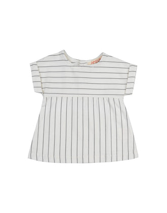 AMELIA A-Line Dress Size 0-3M Two Tone Striped Made in Italy gallery photo number 1