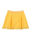 RRP €125 PINKO UP Jacquard A-Line Skirt Size XL / 16Y Yellow Zip Back gallery photo number 1