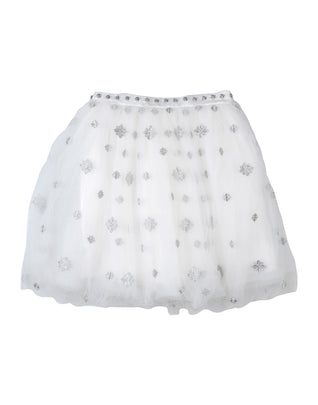 RRP €140 JOHN RICHMOND Tulle Flare Skirt Size 14Y Embroidered Embellished