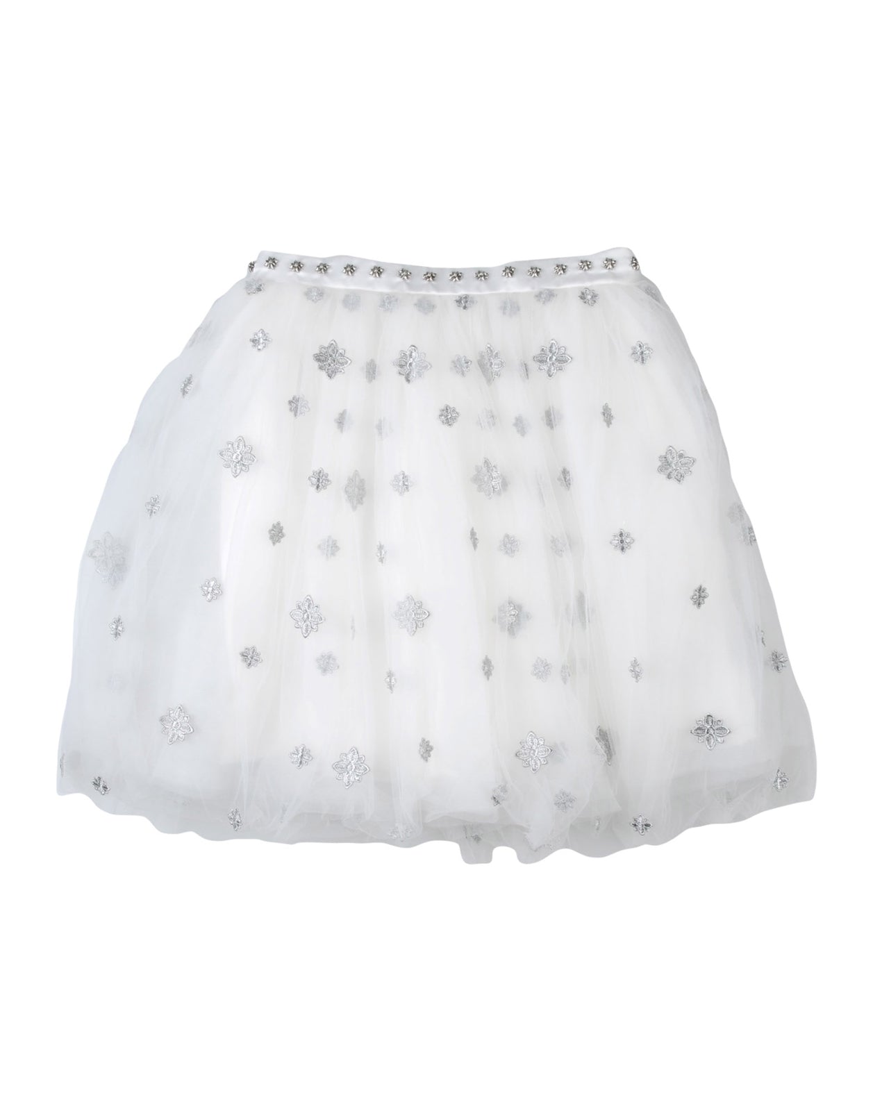 RRP €140 JOHN RICHMOND Tulle Flare Skirt Size 14Y Embroidered Embellished gallery main photo