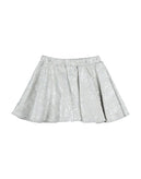 DREAMERS Sweat Flare Skirt Size 2Y Laminated Effect Made in Italy gallery photo number 2