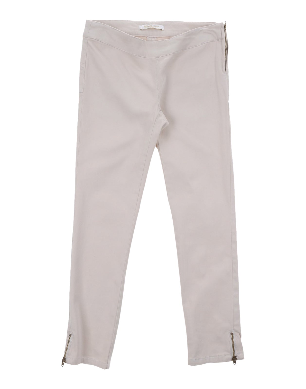 LIU JO JUNIOR Trousers Size 8Y / 130CM Stretch Rhinestones Zipped Cuffs gallery main photo