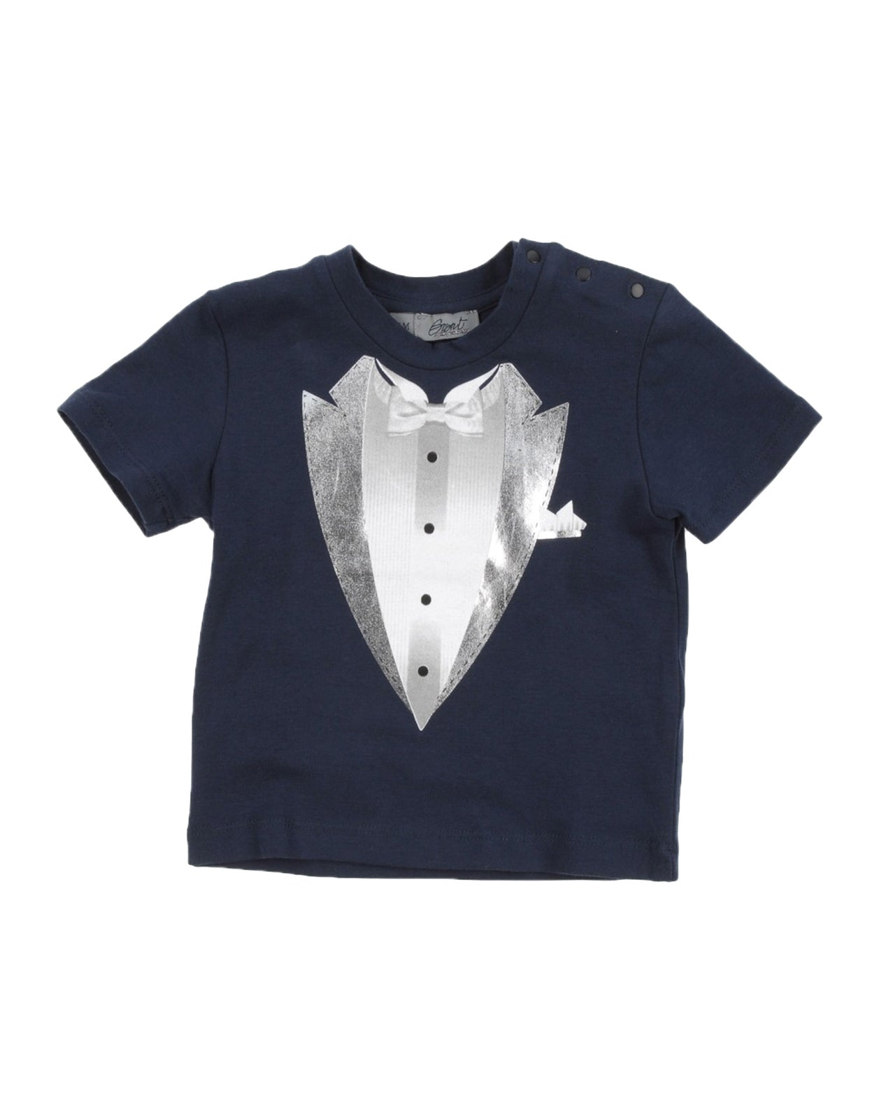GRANT GARCON BABY T-Shirt Top Size 9M / 68-74CM Coated Tuxedo gallery main photo