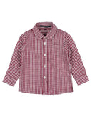 ASTON MARTIN Shirt Size 3-6M Gingham Pattern Long Sleeve Regular Collar gallery photo number 1