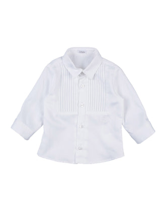 LE BEBE Shirt Size 6M Pintucked Front Made in Italy gallery photo number 1