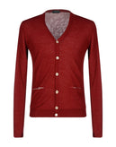 RRP €265 ZANONE Cardigan Size IT 50 Wool Blend Double Layered Made in Italy gallery photo number 1