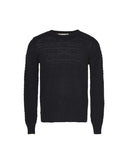 8 Jumper Size M Merino & Alpaca Wool Blend Thin Knit Textured Made in Italy gallery photo number 4
