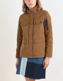 RRP €245 GEORGE J. LOVE Military Jacket Size L Padded Drawstring Waist Full Zip gallery photo number 2