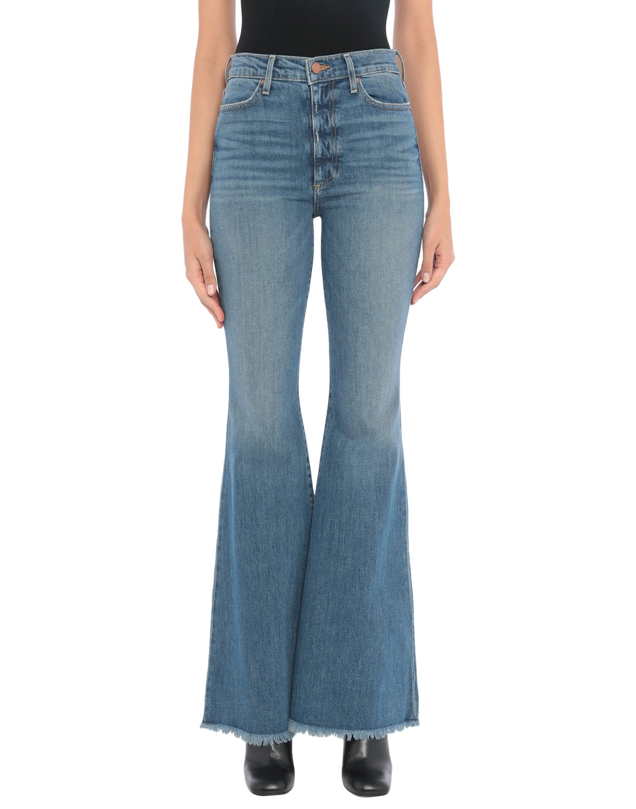RRP €245 AO.LA By ALICE + OLIVIA Jeans W25 Stretch High Waist Made in USA gallery main photo