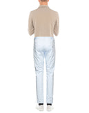 RRP€185 EMPORIO ARMANI Trousers W36 L34 Stretch Garment Dye Metal Logo Slim Fit gallery photo number 2