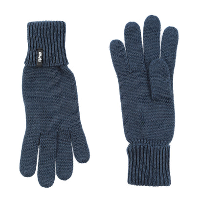 BARTS Everyday Gloves Size 4 / 6-8 Y Thin Knit Turn Up Cuffs