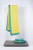 LES PETITES ABEILLES Large Beach Towel Rectangle Grosgrain Pineapple Print gallery photo number 1