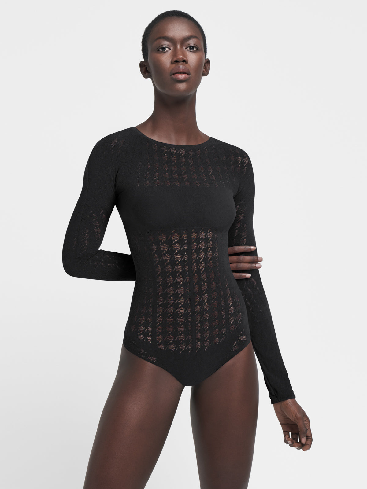 Wolford Bodysuit ' Seamless Suit ' in Black