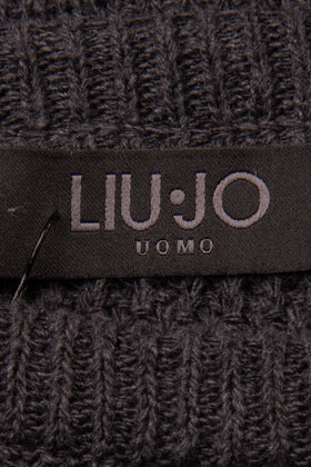 LIU JO UOMO Jumper Size L Raglan Sleeve Crew Neck Made in Italy GIROMAIS gallery photo number 6