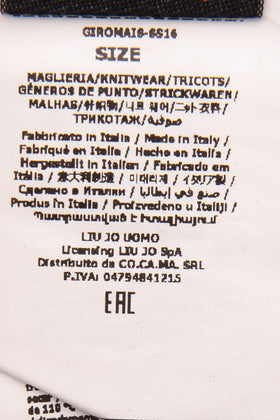 LIU JO UOMO Jumper Size L Raglan Sleeve Crew Neck Made in Italy GIROMAIS gallery photo number 9