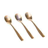 RRP€170 SELETTI MIDAS 24 Pieces Cutlery Set Electroplated With Titanium By Selab gallery photo number 5