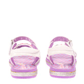 SKECHERS Ankle Strap Sandals Size 34 UK 1.5 US 2.5 LED Lights Glitter Flowers gallery photo number 4