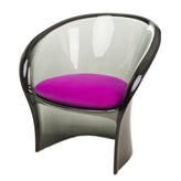 RRP €800 MAGIS FLOWER Transparent Armchair By Pierre Paulin Made in Italy gallery photo number 1
