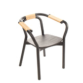 RRP €435 NORMANN COPENHAGEN KNOT Chair By Tatsuo Kuroda Made of Stained Ash gallery photo number 1