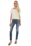 RRP €250 ARMANI JEANS Skinny Jeans Size 24 Stretch Distressed Faded Worn Look gallery photo number 1