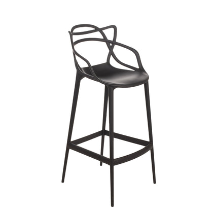 KARTELL Masters Stool Bar Chair Matte Finishing Graphic Made in Italy RRP €280 gallery photo number 1