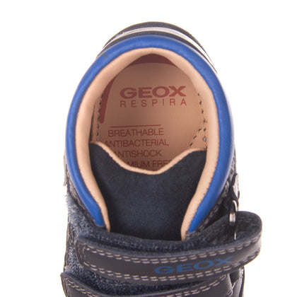 GEOX RESPIRA Baby Leather Sneakers EU 20 UK 3.5 US 4.5 Breathable Chromium Free gallery photo number 7