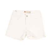 ROY ROGER'S Denim Shorts Size 18Y White Stretch Zip Fly Made in Italy gallery photo number 1