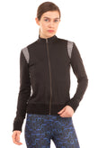 RRP€280 CAPITOL COUTURE By TRISH SUMMERVILLE Track Jacket Size 2 / XS Perforated gallery photo number 2
