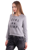 RRP €110 CAPITOL COUTURE By TRISH SUMMERVILLE Sweatshirt Size S Melange Printed gallery photo number 3