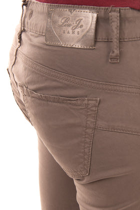 RRP€140 LIU JO JEANS Trousers Size 29 Garment Dye Low Waist Zip Fly Zipped Cuffs gallery photo number 5