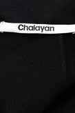 RRP €815 CHALAYAN Wool Thin Knit Top Size 38 / XS Black Wrap Around Made in UK gallery photo number 8