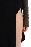 RRP€1100 RICK OWENS GLITTER F/W 17 Wool Knitted Boner Skirt Size S Elastic Waist gallery photo number 6