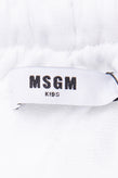 MSGM KIDS Sweat Shorts Size 14Y Patched Logo Made in Italy gallery photo number 5