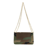 RRP €150 STEFANO GHILARDI Crossbody Bag Camouflage Studded Made in Italy gallery photo number 2