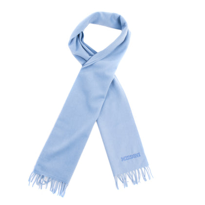 RRP €300 MISSONI Rectangle - Scarf Wool Blend Embroidered Fringe Made in Italy gallery photo number 1