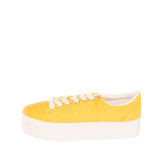 RRP €120 FLORENS Canvas Sneakers Size 40 UK 7 US 10 Two Tone Stitched Flatform gallery photo number 3