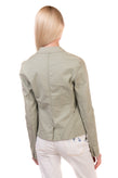 RRP €195 DKNY Denim Blazer Jacket Size M Unlined Single Breasted Made in Italy gallery photo number 3