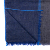 RRP €360 MISSONI 100% Wool Long Shawl / Wrap Scarf Colour Block Made in Italy gallery photo number 4