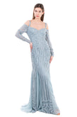 RRP€10665 ZUHAIR MURAD Trumpet Gown Size 40 / XS Silk Blend Lace Sequins & Beads gallery photo number 1
